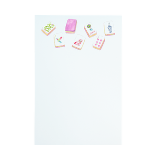 Large Mahjong Tiles Notepad