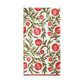 Pomegranate Block Print Napkins