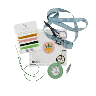 Bubbly Bliss Key Fob Needlepoint Kit