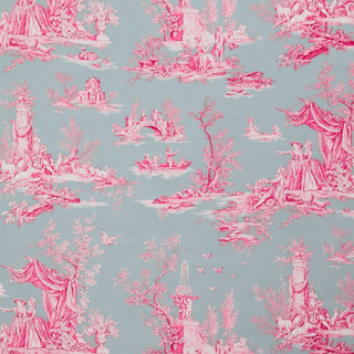 French Toile Cocktail Napkins