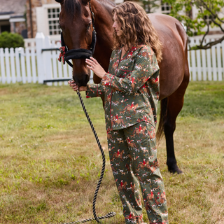 Fox Hunting Long PJ Set