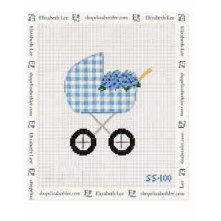 Baby Carriage Needlepoint Canvas