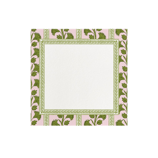 Pink Palms Block Notepad
