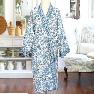 Gayatri Blue Kimono Robe