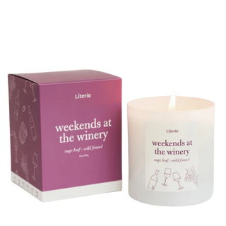 Weekends At The Winery Candle