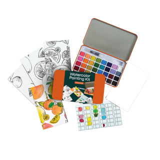 Citrus Fruits Watercolor Painting Kit