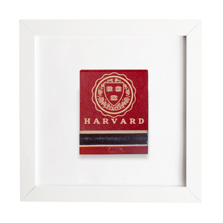 Harvard University Matchbook Print