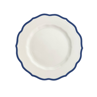 Stella Scalloped Blue Salad Plate