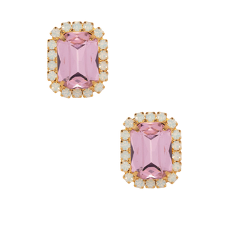 Gem Stud in Light Pink