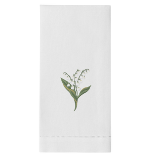 Lily of the Valley Botanical Towel