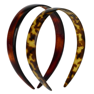 Savana and Tortoise Shell 0.75 Inch Headband Set