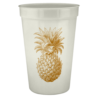 Pineapple Pearlized Cups