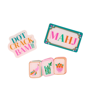 Let's Play Mahjong Little Magnet Set