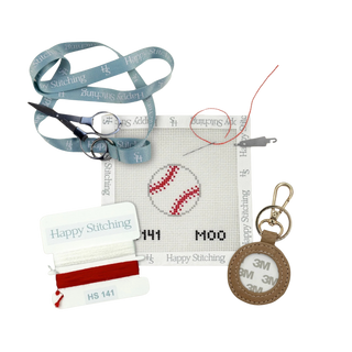 Little League Key Fob Needlepoint Kit