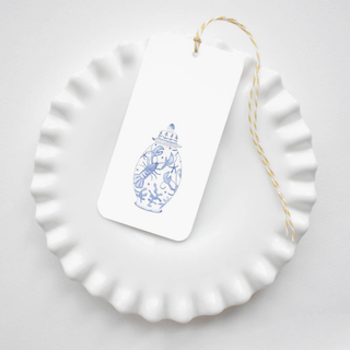 Nautical Ginger Jar Gift Tag