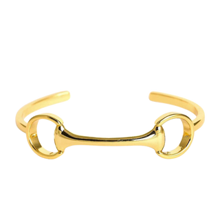 Gold Horsebit Cuff