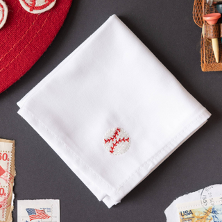 Men's Handkerchief Embroidered Baseball