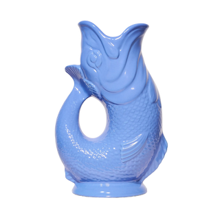 Sea Blue Gluggle Jug