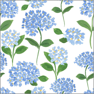 Blue Hydrangeas Gift Wrap Roll