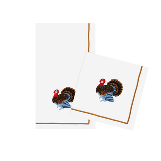 Thanksgiving Turkeys Paper Guest Napkins