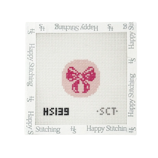 Pretty in Pink Key Fob Needlepoint Kit