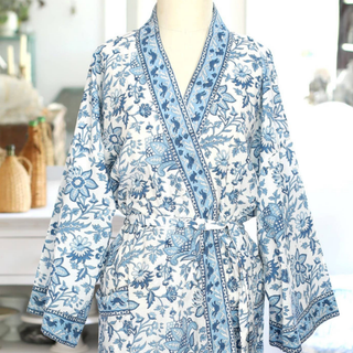 Gayatri Blue Kimono Robe