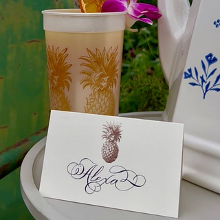 Pineapple Place Cards