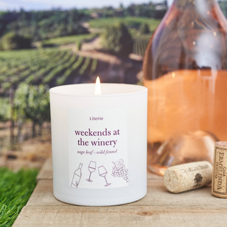 Weekends At The Winery Candle