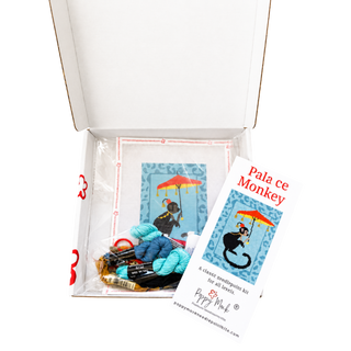 Palace Monkey Needlepoint Kit