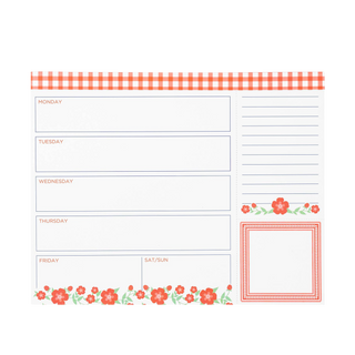 Floral Weekly Planner