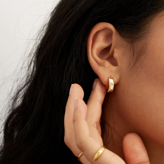 Gold Parker Hoops