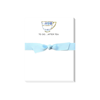 To Do... After Tea Mini Notepad