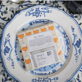 Aperol Spritz Cocktail Napkins
