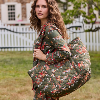 Pine Grove Fox Hunting Weekender Bag