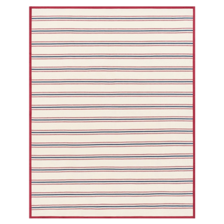 Front Porch Stripe Throw Blanket