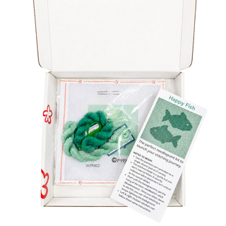 Happy Fish Needlepoint Kit