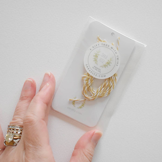 Golden Pup Gift Tag