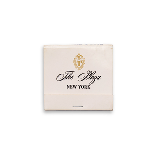 The Plaza New York Matchbook Print