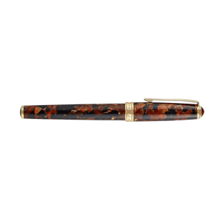 True Writer Classic Golden Dark Tortoise Fountain Pen
