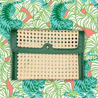 Green French Quarter Clutch