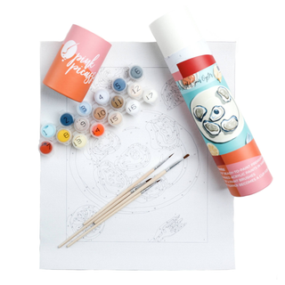 The World Is Your Oyster Paint by Number Kit