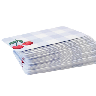 Cherry Gingham Pocket Notes