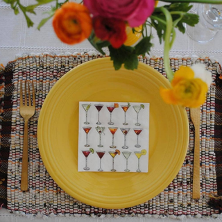 Martini Cocktail Napkins