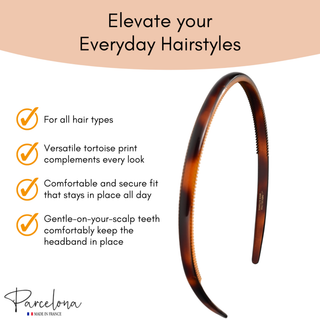Tortoise Shell French Yoga Headband