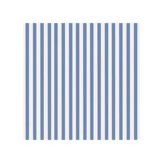 Blue Striped Seersucker Luncheon Napkins