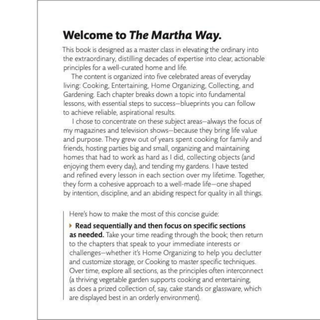 The Martha Way