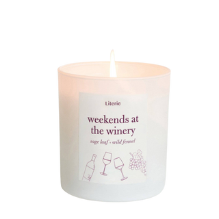 Weekends At The Winery Candle