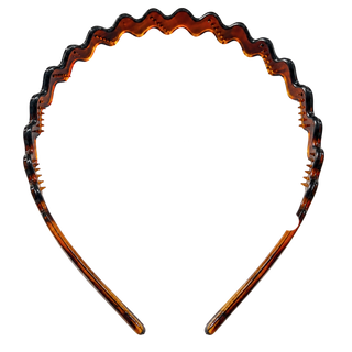 French Wave Thin Tortoise Shell Headband