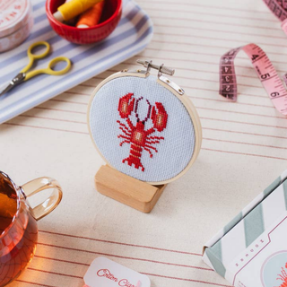 Lobster Beginner Cross Stitch Kit