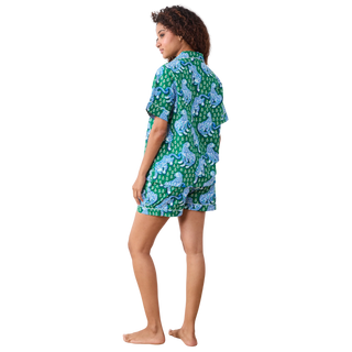 Short PJ Set in Tiger Queen